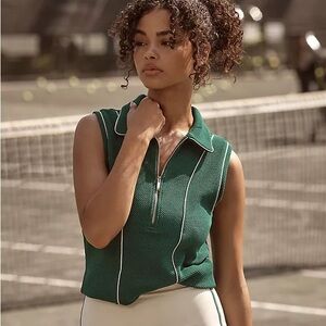 Lune Green Sleeveless top